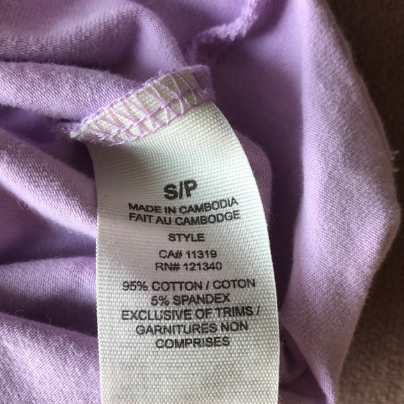 🌻3/$20🌻 Garage lavender fitted crop top - Picture 5 of 5